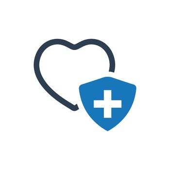 icon, health, heart, insurance, life, protection - D38127166