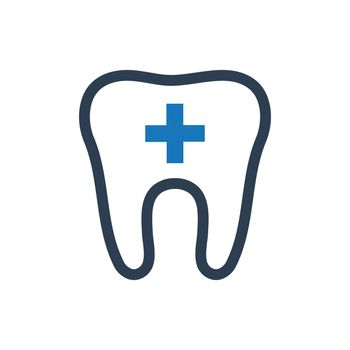 Dental Care icon. Vector EPS file.