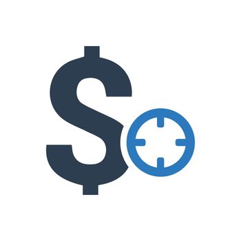 Financial Target Icon