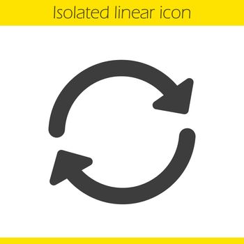 Refresh linear icon