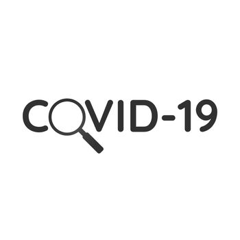 Stop Coronavirus COVID-19. Dangerous chinese nCoV coronavirus outbreak. Pandemic medical concept with dangerous cells. Stock Vector illustration isolated on white background.