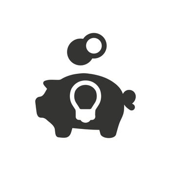 Creative Money Saving Icon