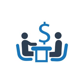 Financial Discussion Icon