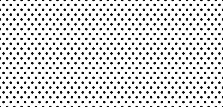 Black and white polka dot pattern. polka dot wave vector