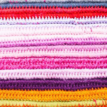 Crochet color background