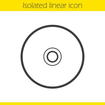 CD linear icon