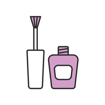 Nail polish color icon
