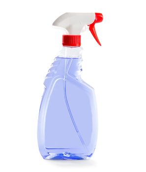 bottle of window cleaner