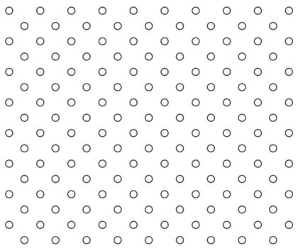 Black and white polka dot pattern. polka dot wave background vec