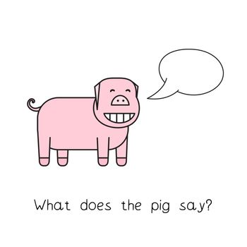 Cartoon Pig Funny Game