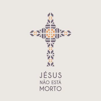 Jesus Mosaic Christ Vector Symbol