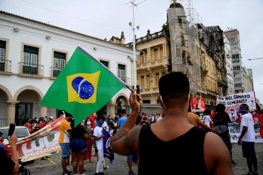 Protest against President Jair bolsonaro