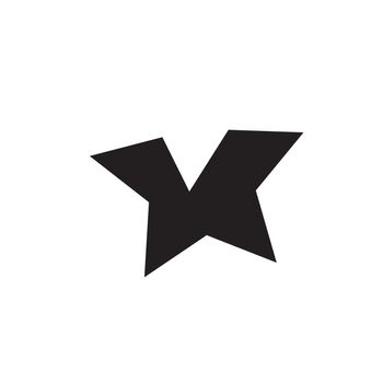 Vector star favorite or best choice icon