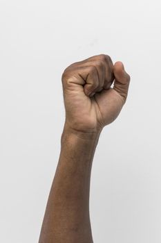 black person holding fist up (1)