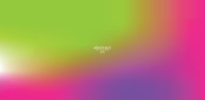 Abstract blurred gradient mesh background color bright. Colorful smooth soft banner template. Creative vibrant vector illustration