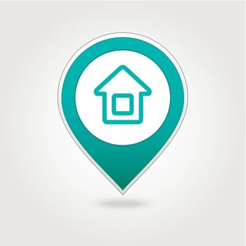 Home map pin icon