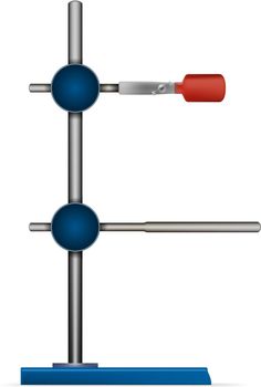 Chemistry Lab Flask And Tubes Grip Stand Holder