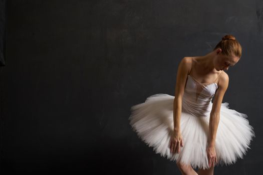ballerina dance performance classic dark background tradition