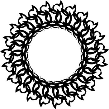 Sacred geometry. mandala ornament. esoteric or spiritual symbol.