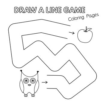 Cartoon Owl Coloring Book Game for Kids