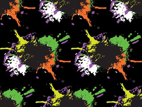 Abstract artistic background with colorful blots.