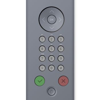 Keypad Control Panel With Buttons