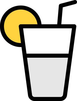 drink vector colour line icon