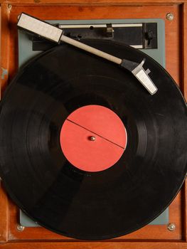 Stereo Turntable Vinyl Record Player Analog Retro Vintage 