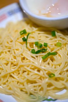 Japanese ramen noodles