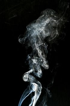smoke cloud with black background. fog texture