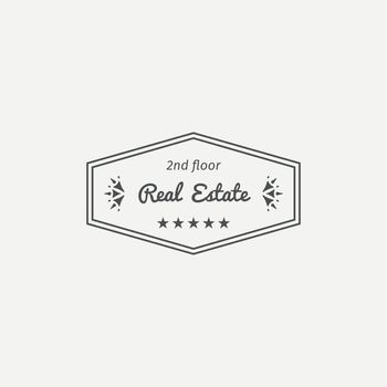 real estate logo template