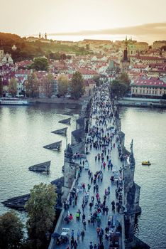 Charles Bridge and other sights in Prague