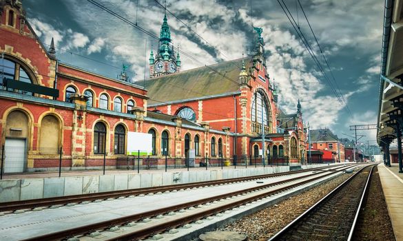 railway station in Gdansk