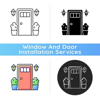 Entry doors icon