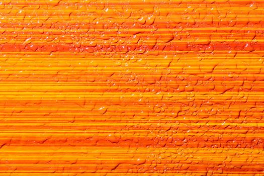 Wet orange stripes background