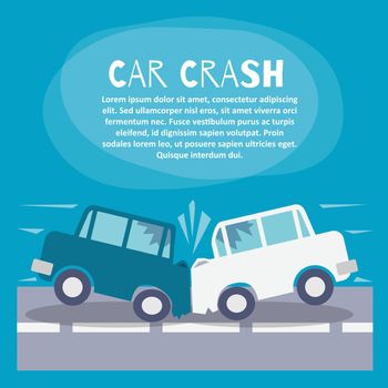 Car crash poster