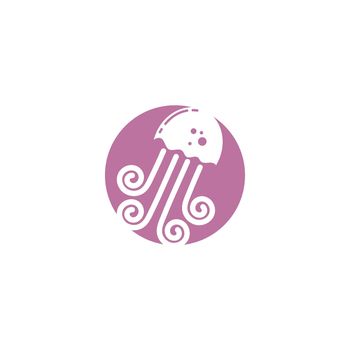 jelly fish icon vector illustration design