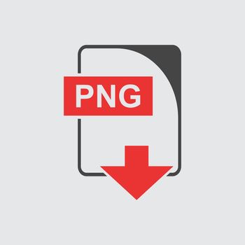 PNG Icon vector flat