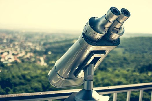 sightseeing observation binocular