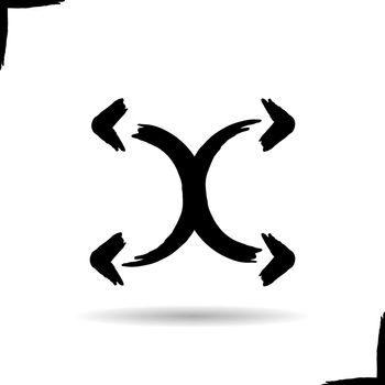 Interlocked arrows icon