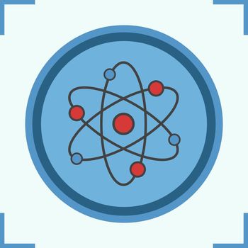 Atom color icon