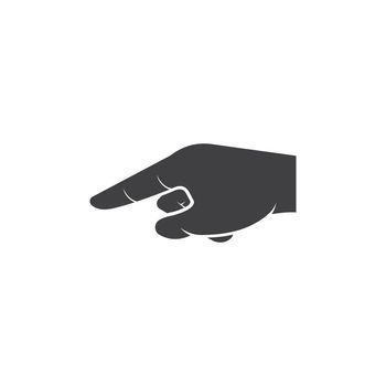 showing hand gesture icon vector illustration design template