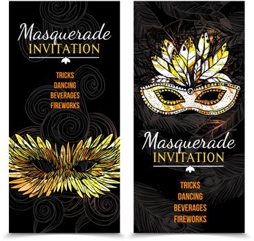 Masquerade Carnival Banners