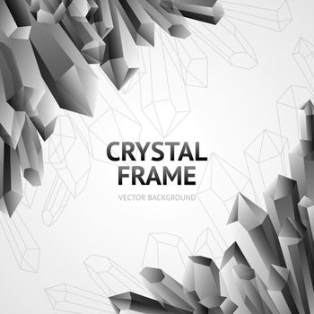 Crystal Minerals Frame