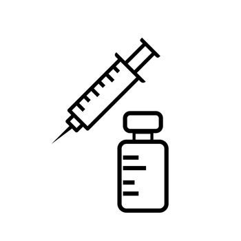 Syringe and ampoule