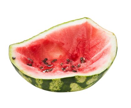 watermelon remains with seeds