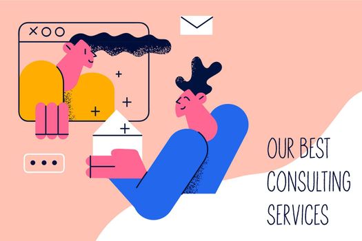 Our best consulting services concept