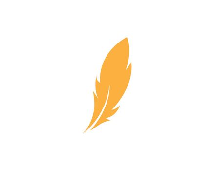 Feather ilustration logo