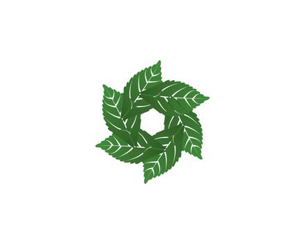 Mint leaf logo