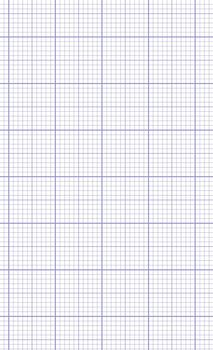 Graph paper. Printable millimeter grid paper with color lines. Geometric pattern for school, technical engineering line scale measurement. Realistic lined paper blank size Legal